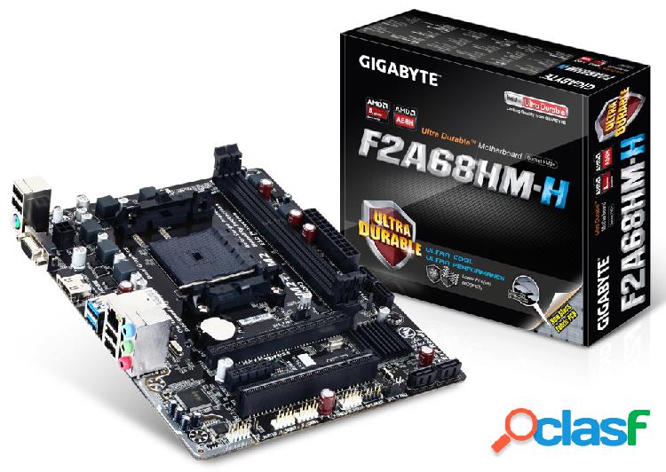 Tarjeta Madre Gigabyte micro ATX GA-F2A68HM-H, S-FM2+, AMD