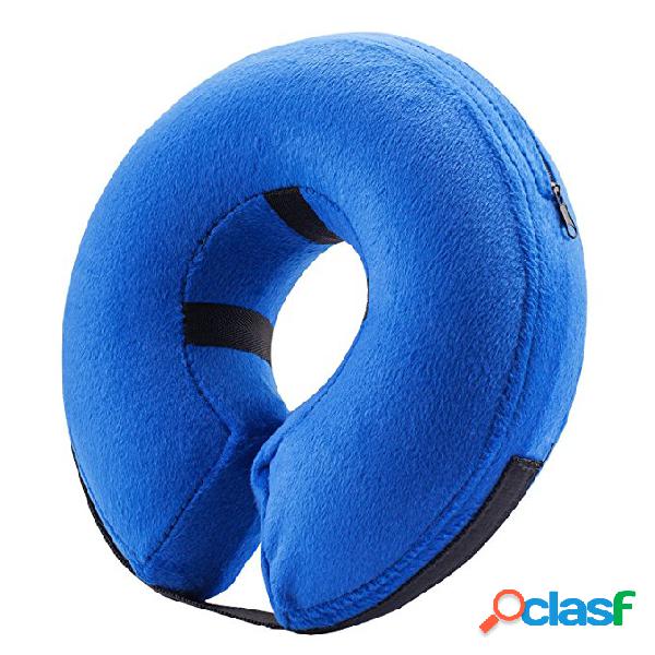 Collar protector inflable Perro y cono de cabeza de gato