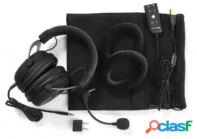 HyperX Audífonos Gamer Cloud II Gun Metal Surround 7.1,
