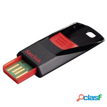 Memoria USB SanDisk Cruzer Edge CZ51, 8GB, USB 2.0,