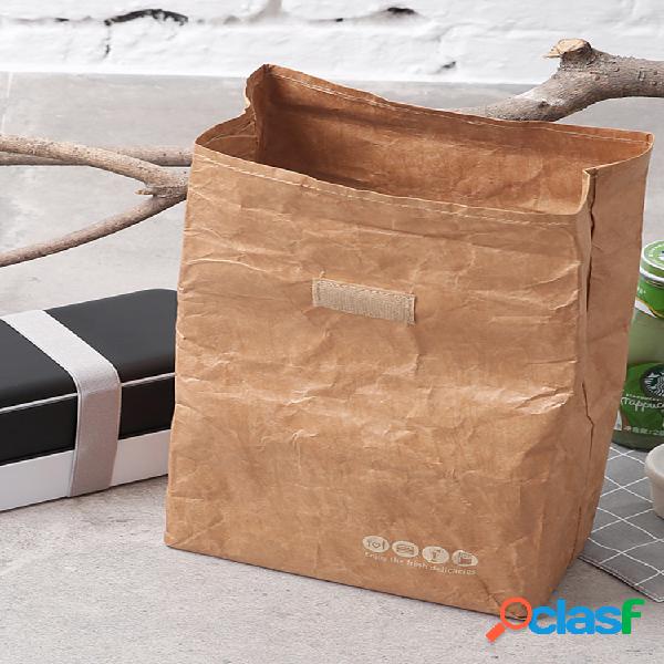 Papel Kraft Bento Bolsa Protección del medio ambiente Papel