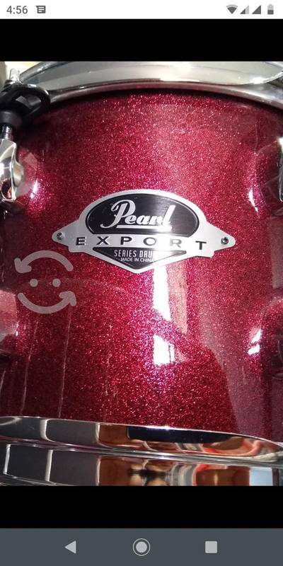 Shell Pearl export series rojo sparkle