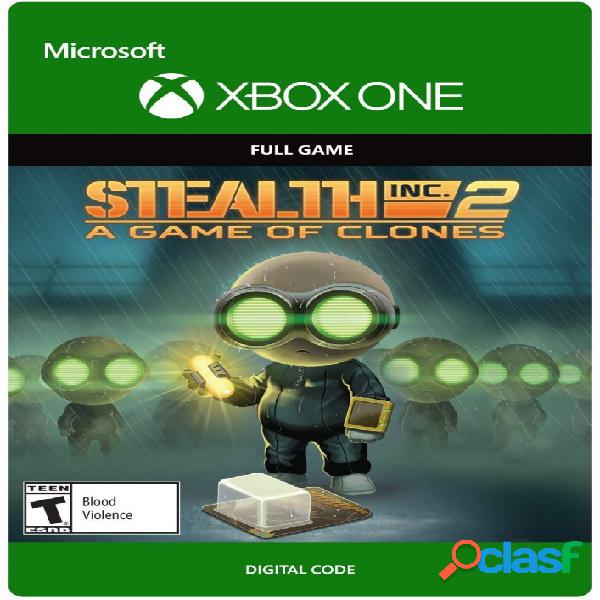 Stealth Inc. 2: A Game of Clones, Xbox One - Producto