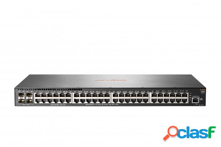 Switch Aruba Gigabit Ethernet 2930F 48G 4SFP, 48 Puertos