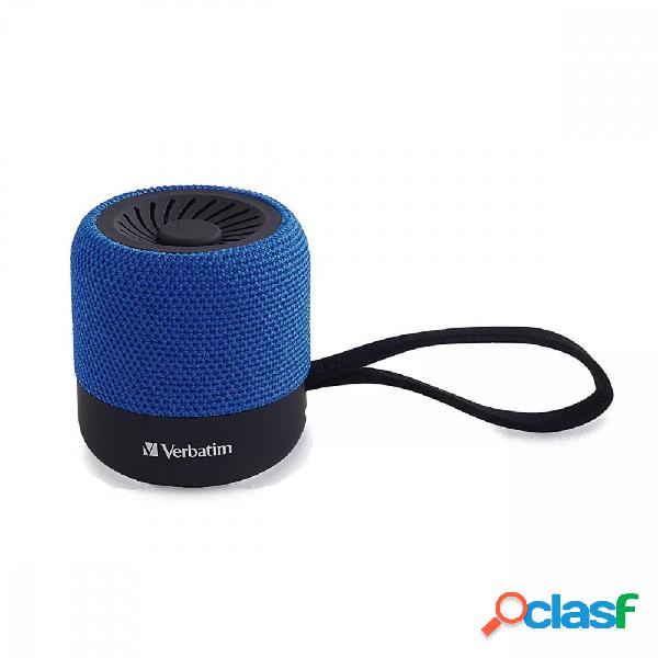 Verbatim Bocina Portátil Mini, Bluetooth, Inalámbrico, 3W