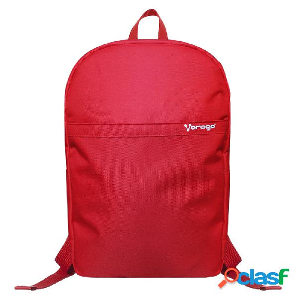 Vorago Mochila de Poliéster BP-100 para Laptop 15.6", Rojo