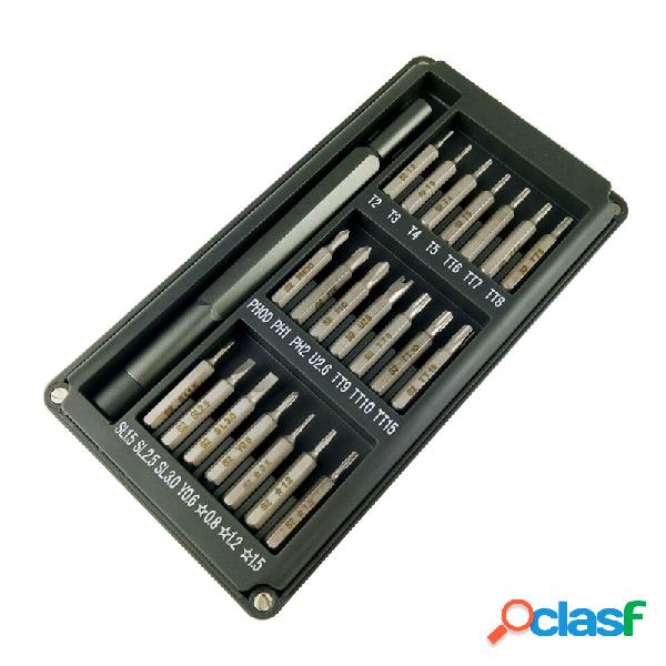 22 en 1 Precisión multiusos Destornillador Juego Aleación