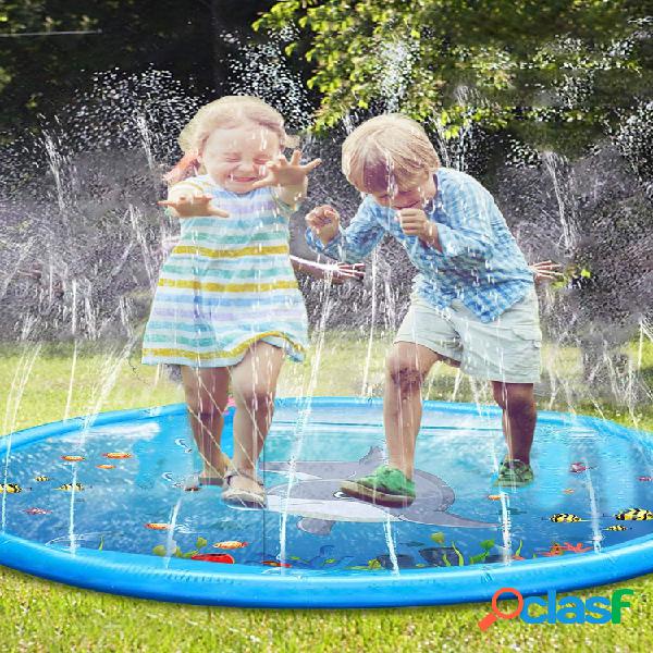 Alfombrilla de juego con salpicaduras de agua para niños,