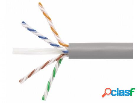 Panduit Bobina de Cable Cat6 UTP 4 Pares, 305 Metros, Gris