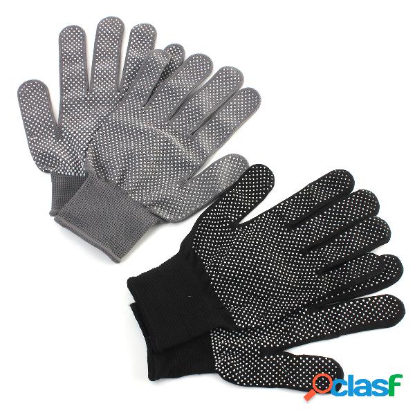 1 par de guantes resistentes al calor enderezadora de pelo