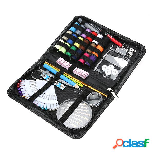 91 unids / set Caja Kit de costura multifuncional para