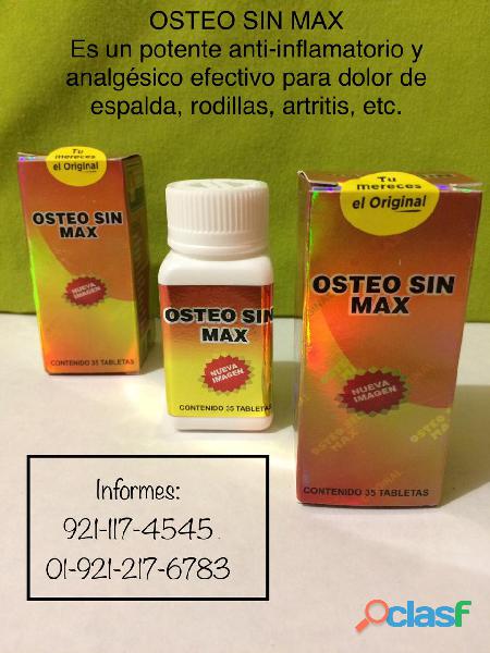 OSTEO SIN MAX ORIGINALES