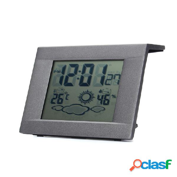 Treble Pantalla Meteorológico Reloj Decoración del hogar