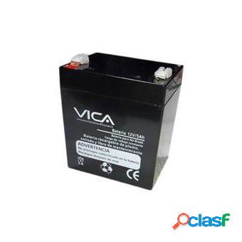 Vica Batería de Reemplazo para No Break VICA 12V-5AH, 12V,