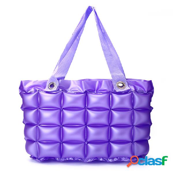 Almacenamiento de viaje inflable de 7 colores Bolsa Grande