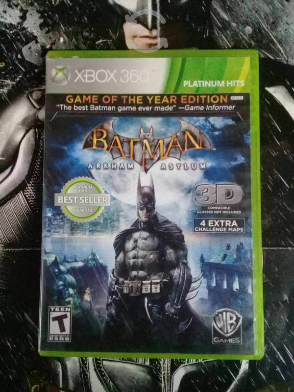 Batman Arkham Asylum xbox 360