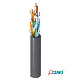 Belden Bobina de Cable Cat6+ UTP, 305 Metros, Negro