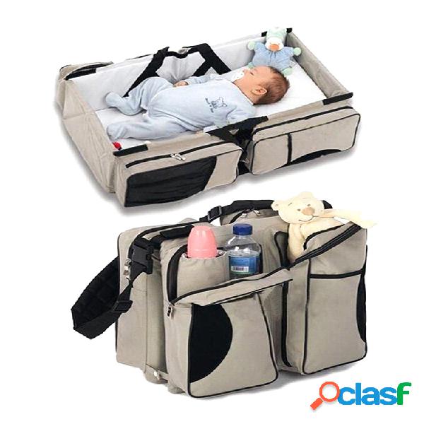 Cama de viaje plegable para bebé Bolsa Salida portátil