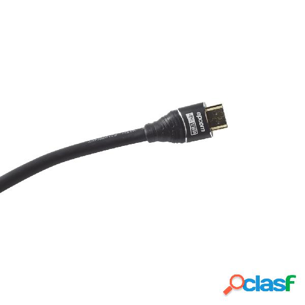 Epcom Cable HDMI Macho - HDMI Macho, 20 Metros, Negro