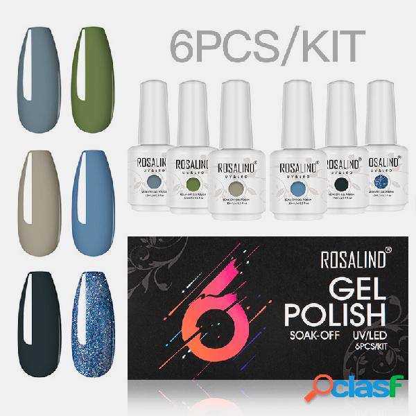 Gel Uña Set polaco 15ml Vernis semipermanente Uña Gel Kit