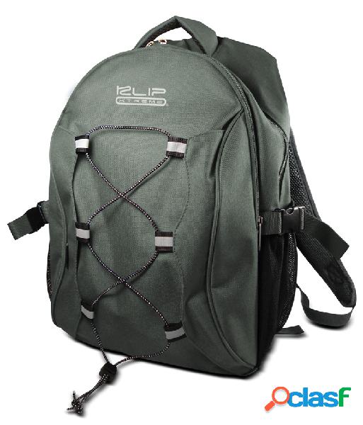 Klip Xtreme Mochila de Poliéster para Laptop 15.4'' Verde