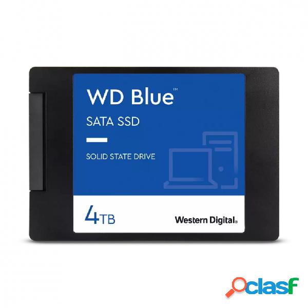 SSD Western Digital WD Blue 3D NAND, 4TB, SATA III, 2.5'',