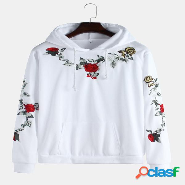 Sudaderas con capucha de manga larga con bolsillo de muff
