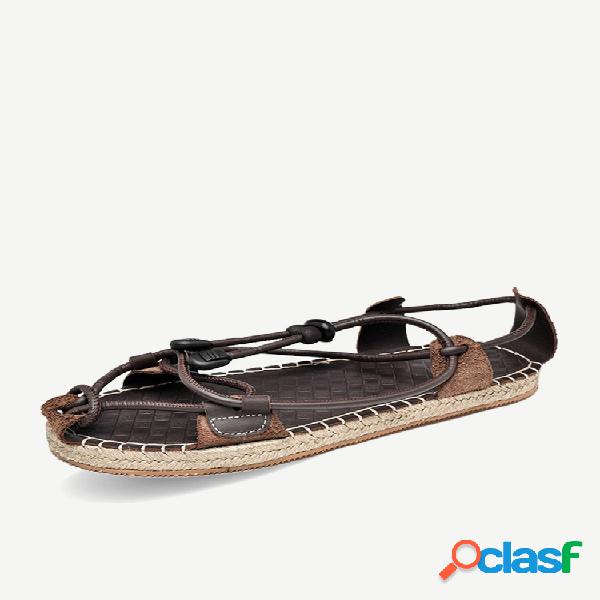 Temporada de los nuevos hombres Sandalias zapatos casuales