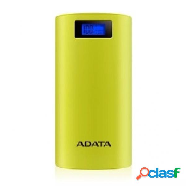 Cargador Portátil Adata Power BANK P20000D, 20000mAh,