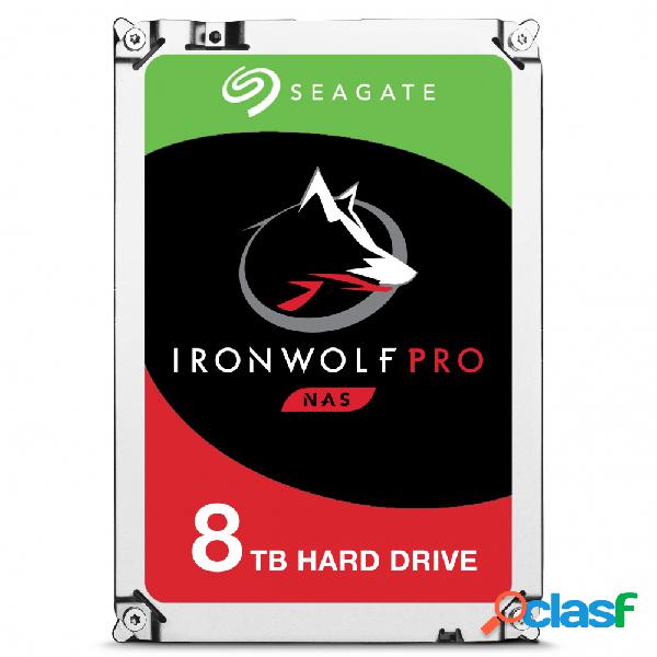Disco Duro para NAS Seagate IronWolf Pro 3.5'' de 1 a 16