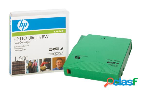 HPE Cartucho de Datos LTO-4 Ultrium RW, 800/1600GB, 820