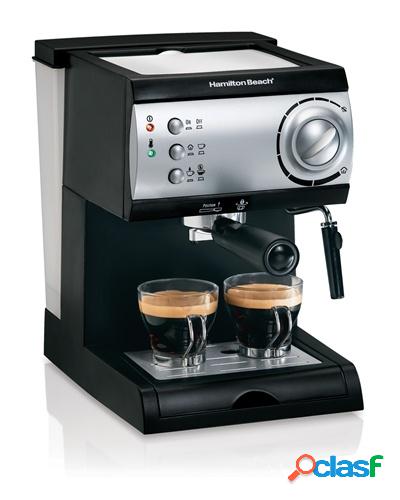 Hamilton Beach Cafetera para Expreso/Capuchino, 2 Tazas,