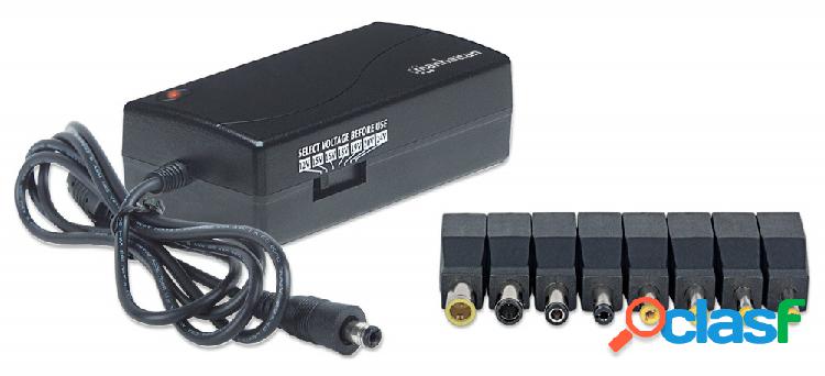 Manhattan Cargador Universal para Laptop, 70W