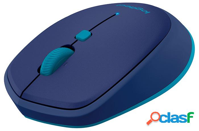 Mouse Logitech M535, Bluetooth, Inalámbrico, Azul
