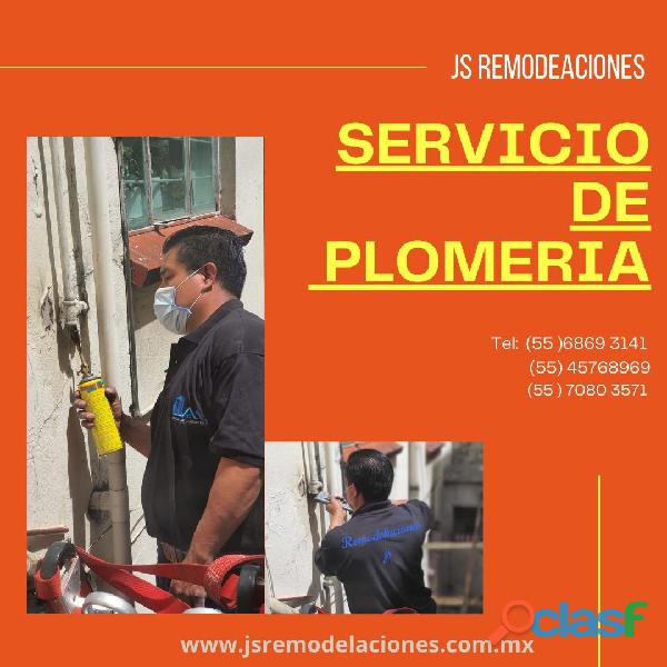 SERVICIO DE PLOMERIA CDMX