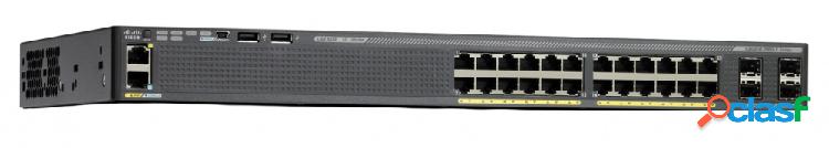 Switch Cisco Gigabit Ethernet Catalyst 2960-X, 24 Puertos