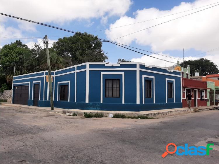 Casa en Esquina en el Centro de Mérida, Yucatán