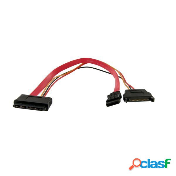 StarTech.com Cable SATA Hembra - SATA/SATA Power Hembra,