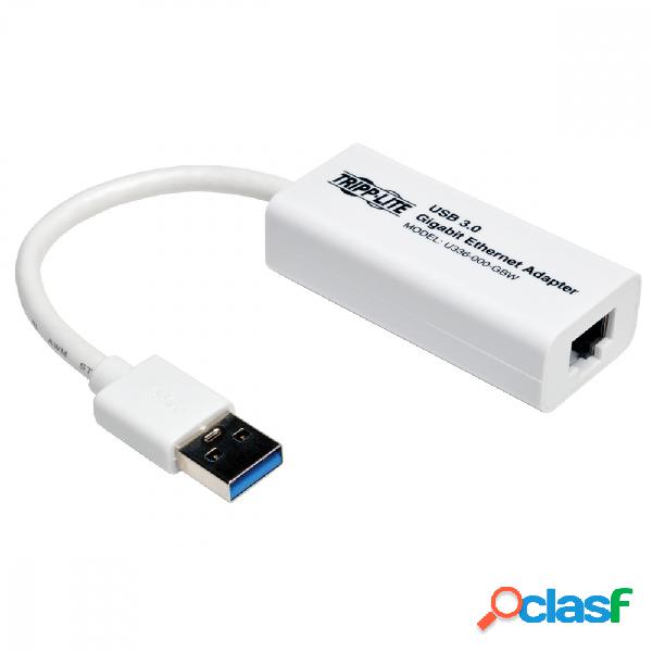 Tripp Lite Adaptador de Red USB U336-000-GBW, Alámbrico,