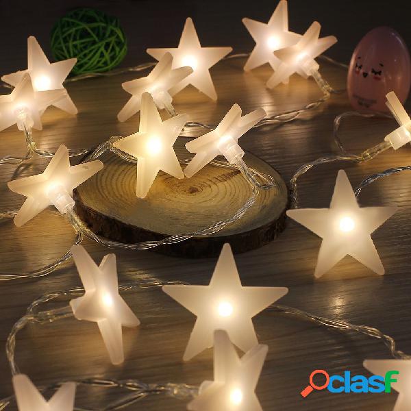3M 30 LED Cadena de luces de estrella glaseada LED Luces de
