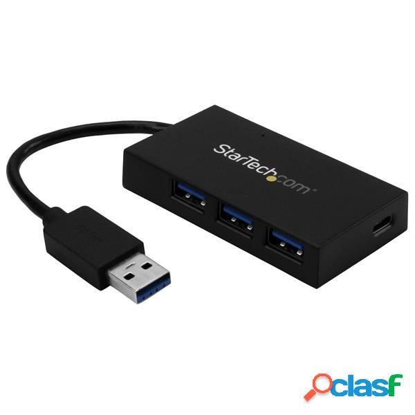 StarTech.com Hub USB C 3.0 Macho - 3x USB A/ 1x USB C