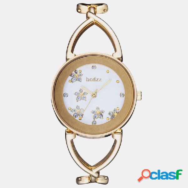 Trendy Elegant Mujer Reloj de pulsera Love Patrón Pulsera