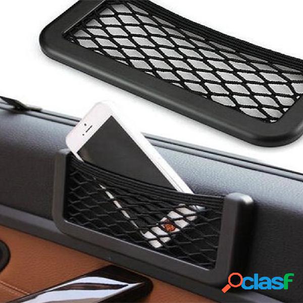 Almacenamiento pequeño para automóvil Bolsillo de red