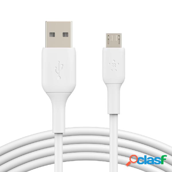 Belkin Cable USB A Macho - Micro USB B Macho, 1 Metro,