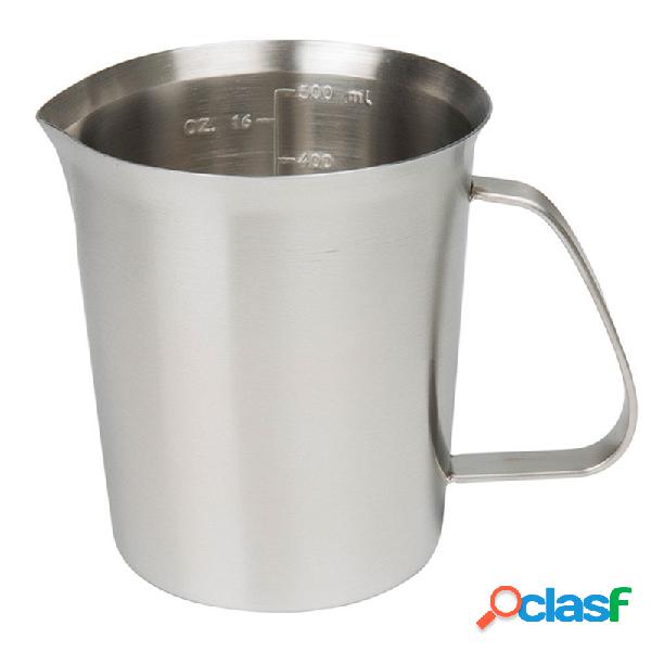 KCASA KC-MCup Taza medidora de acero inoxidable 18/10 Jarra