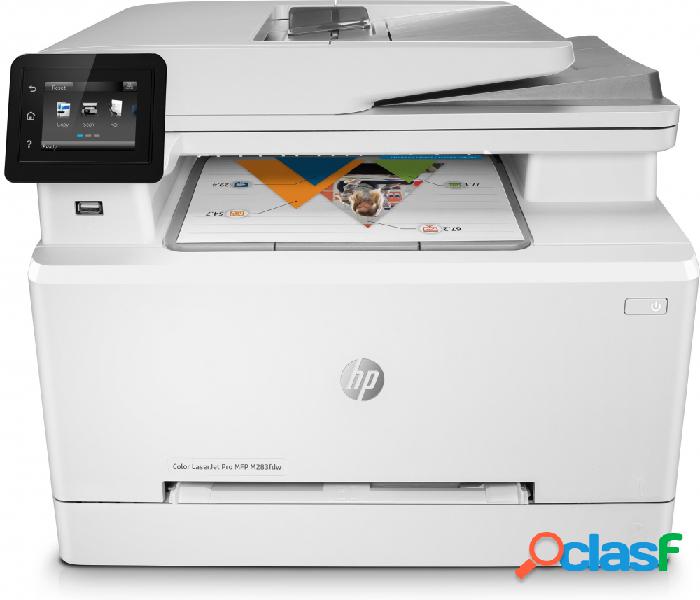 Multifuncional HP LaserJet Pro MFP M283fdw, Color, Láser,