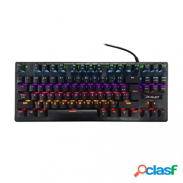 Teclado Gamer Ocelot Gaming OGMK02 RGB, Teclado Mecánico,