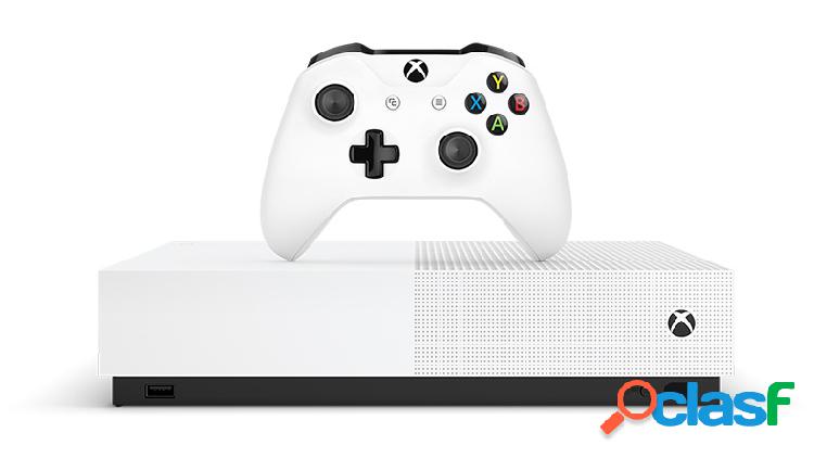 Consola Xbox One S All-Digital, 1TB, WiFi, 2x HDMI, 3x USB