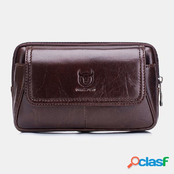EDC Vinatge Piel Genuina Teléfono de 6.5 pulgadas Bolsa