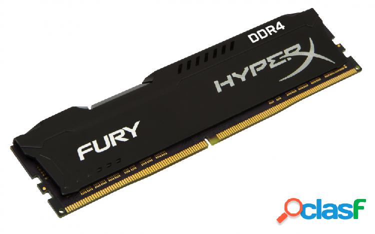 Memoria RAM HyperX FURY Black DDR4, 2400MHz, 4GB, Non-ECC,